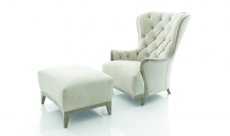 Chair with Ottoman foot Krudelya, Tosconova