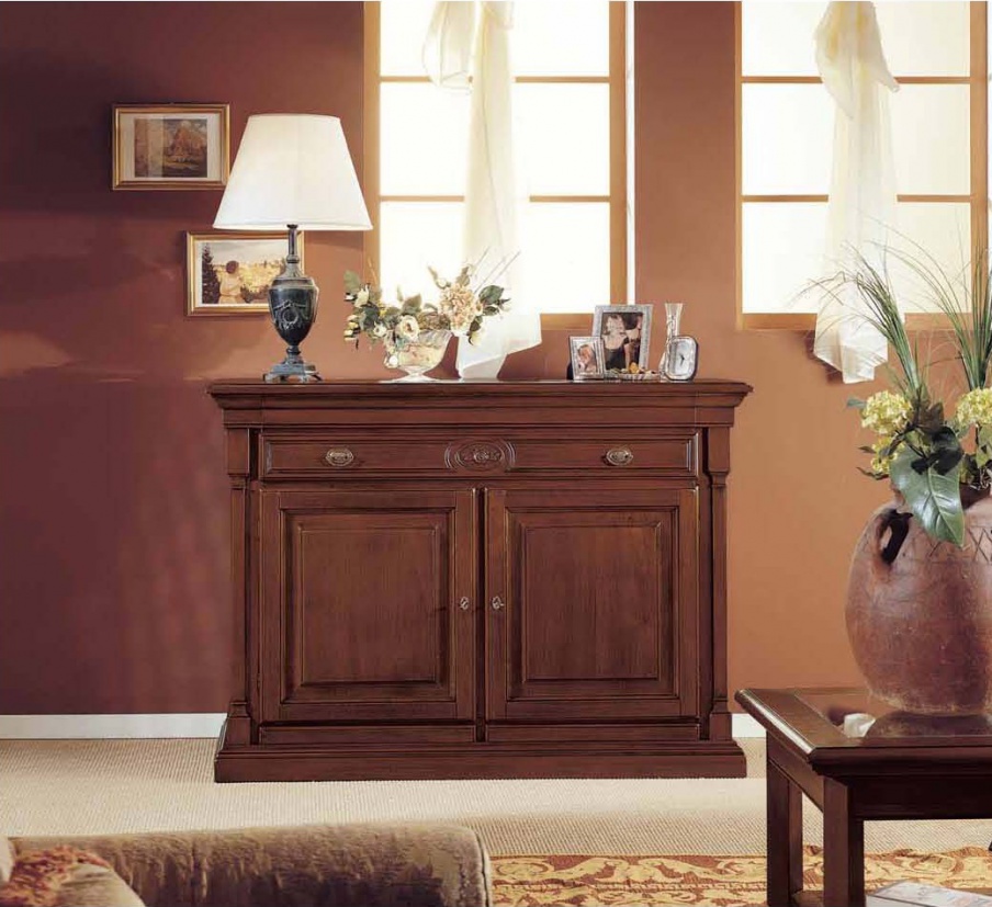 Pedestal with drawer, Mirandola Export