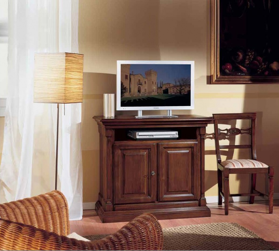 Cabinet for TV with a niche for equipment, Mirandola Export