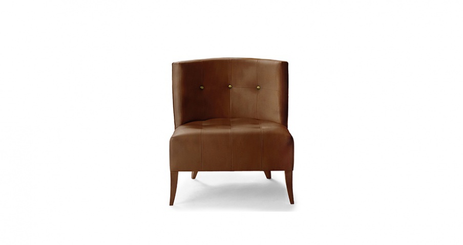 The chair legs with leather HOPI, Brabbu