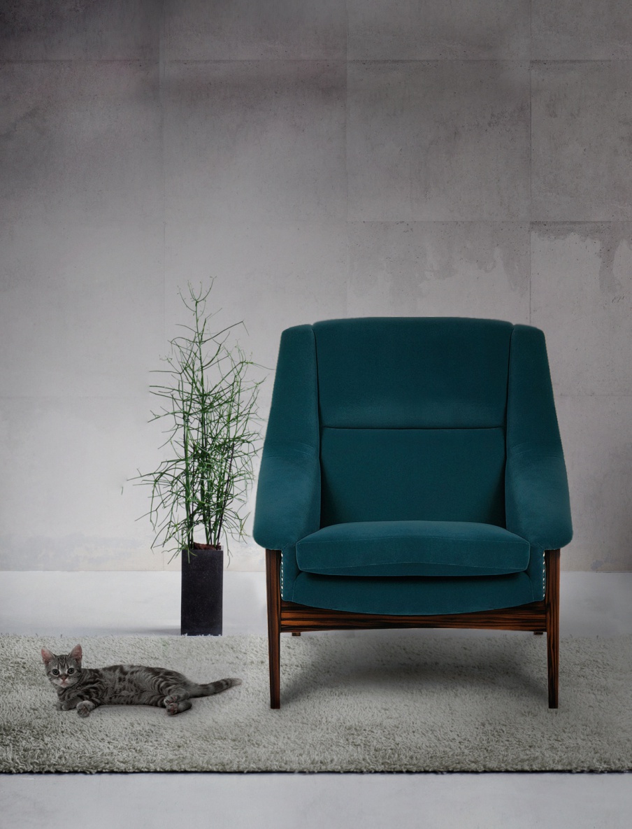 A chair made of wood INCA, Brabbu