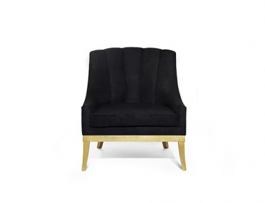 Seat upholstered in suede KAYAPO, Brabbu 