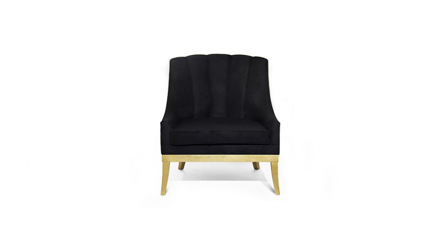 Seat upholstered in suede KAYAPO, Brabbu 