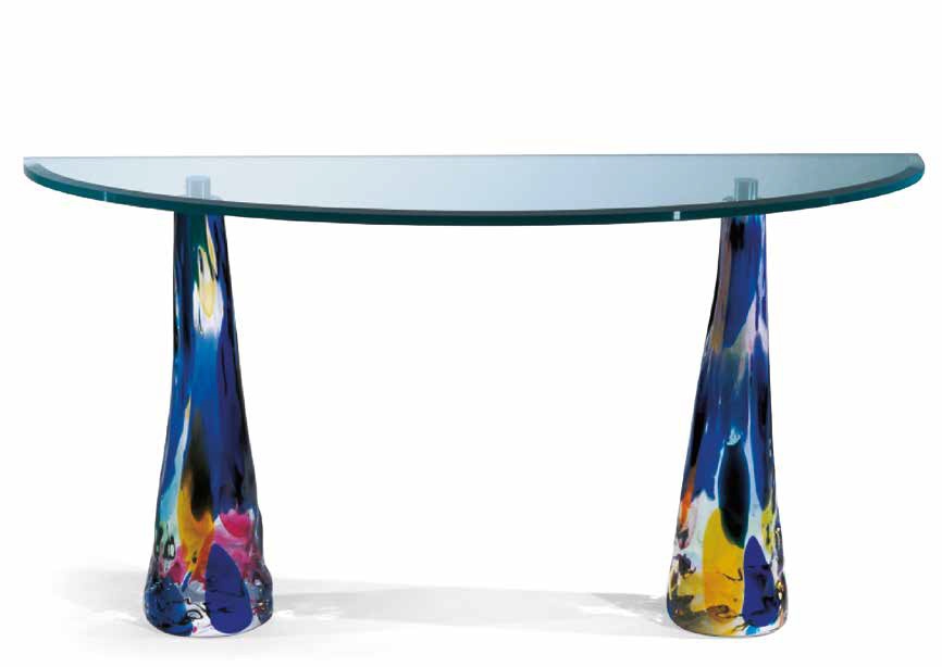 The console on the basis of Murano glass, Bali, Reflex Angelo