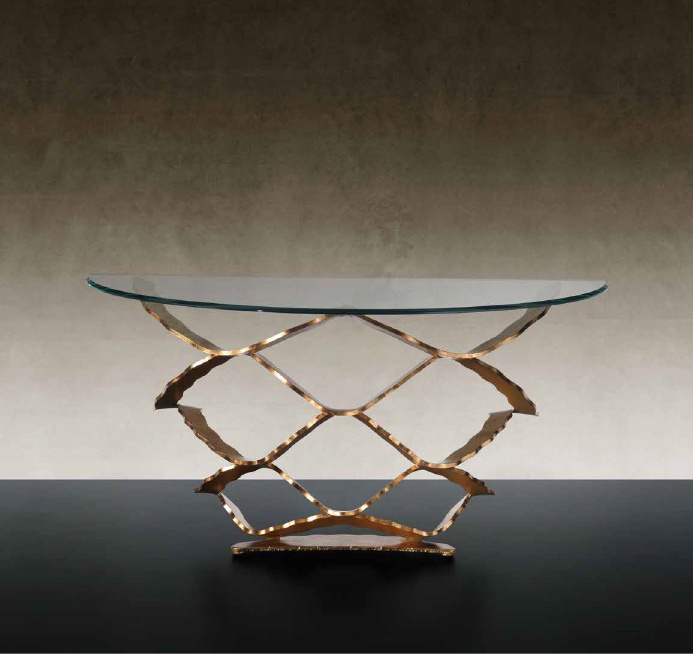 The console base wrought iron Neolitico, Reflex Angelo