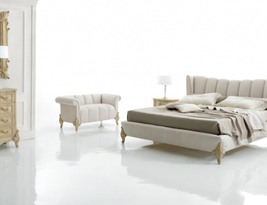 Set for the bedroom in the leather and veneer Vogue, Tosconova