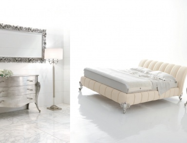 Set for bedroom decoration with silver Panther, Tosconova