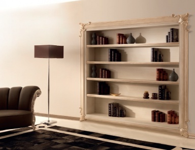 Shelving in lacquer with carvings Vogue, Tosconova