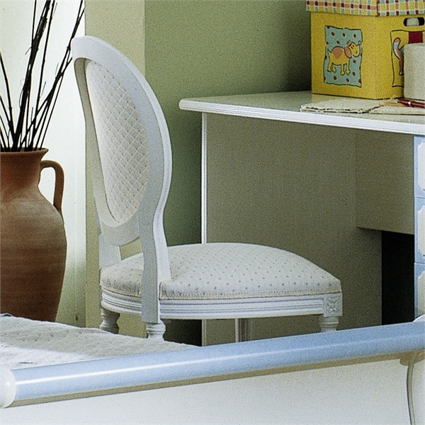 A chair with soft upholstery, Selva