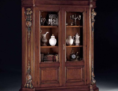 Bookcase with carved elements, Mirandola Export