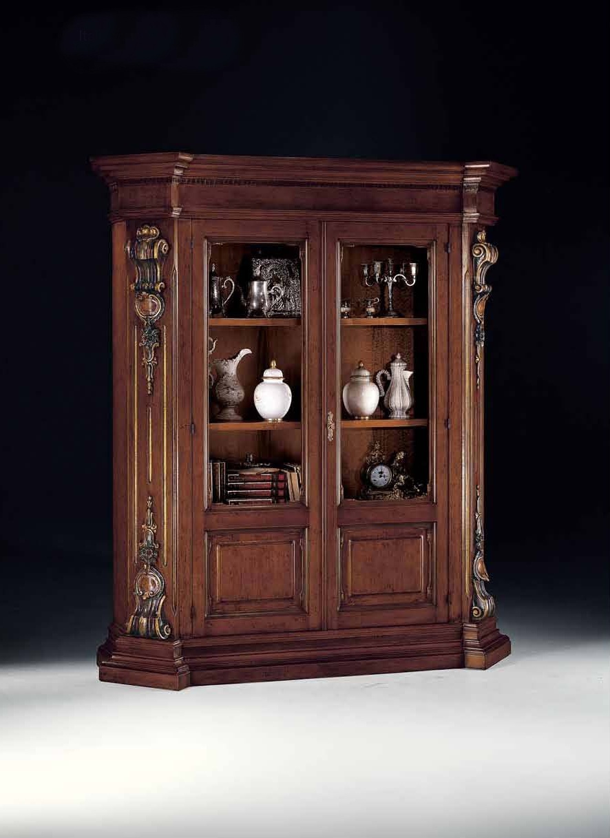 Bookcase with carved elements, Mirandola Export