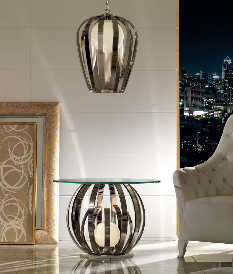 Pridivannogo table on the basis of the spherical shape of the Lotus, Tosconova