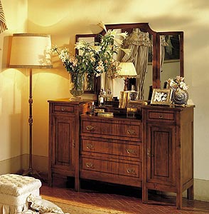 A chest of drawers made of solid wood, DOLFI