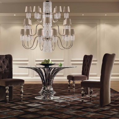 The chair Renoir metallo