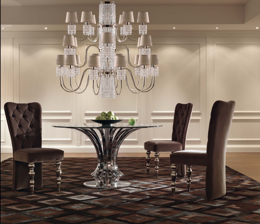 Chair with metal legs Renoir metallo, Tosconova