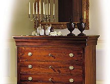 A chest of drawers made of solid wood, DOLFI