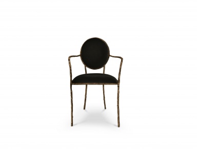 Dining chair brass Enchanted II, Koket