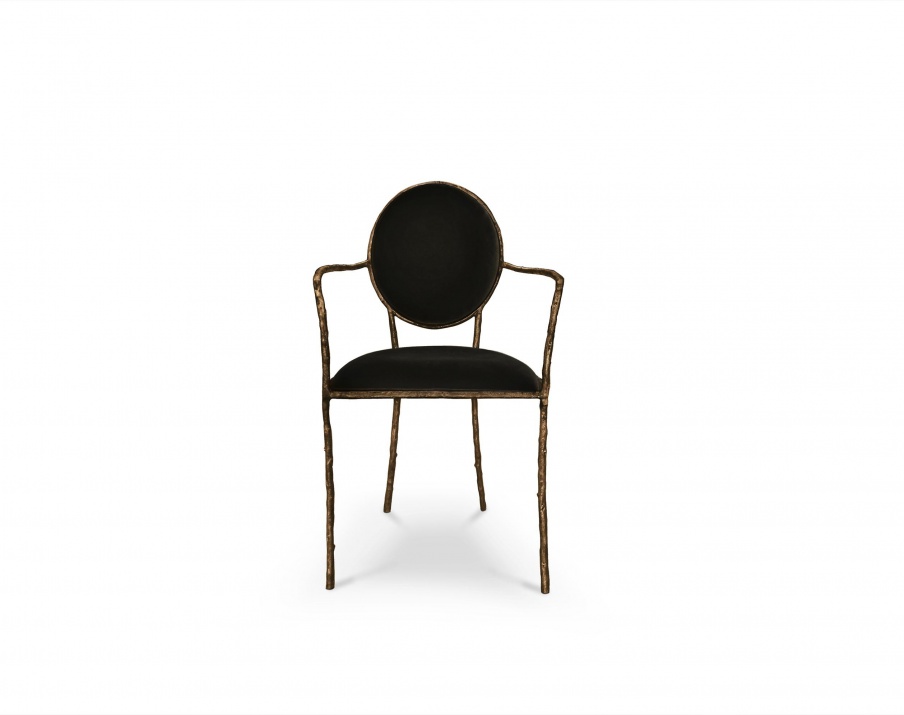 Dining chair brass Enchanted II, Koket
