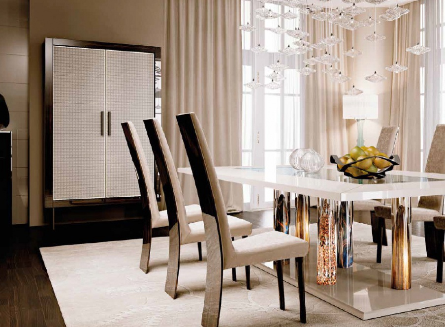 Sideboard in wooden frame CA'd'oro, Reflex Angelo