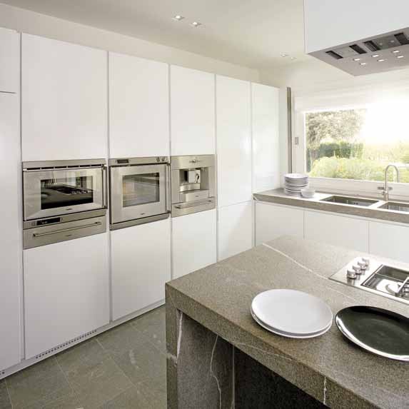 Set for the kitchen from wood and stone Kitchen Design, FMF