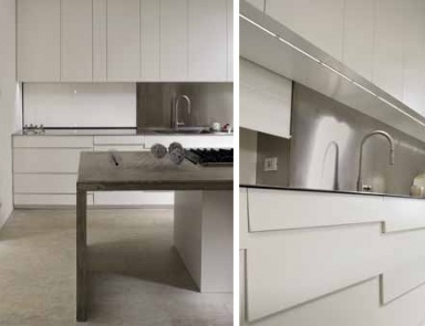 Set for the kitchen in a glossy finish Kitchen Design, FMF