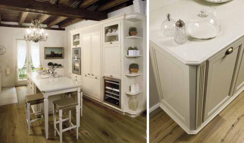 Set for the kitchen in lacquer classic Kitchen Design, FMF