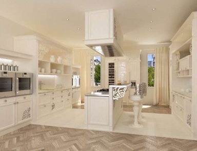 Set for the kitchen with carved stainless steel Kitchen Design, FMF