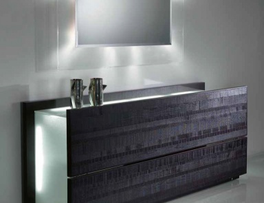 Sideboard credenza with light Giano, Reflex Angelo