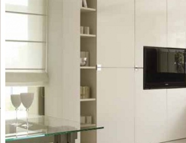 Cabinet for TV in coating a polyester Material, FMF