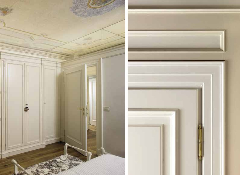 A dressing of wood in the paint coating Material, FMF