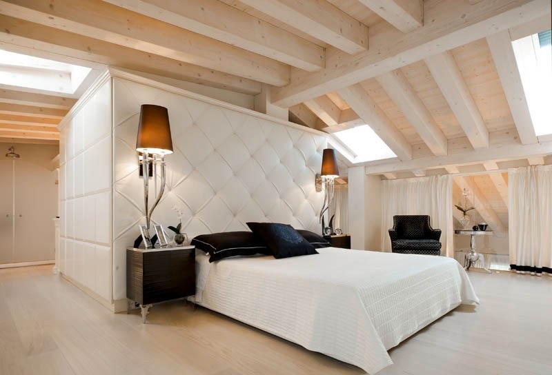 Set for the bedroom from wood and metal Material, FMF