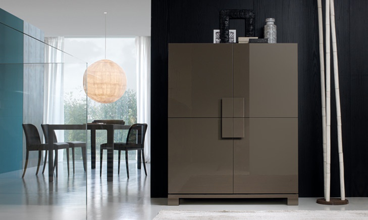 Dresser wood dark oak, WOODY - Jesse