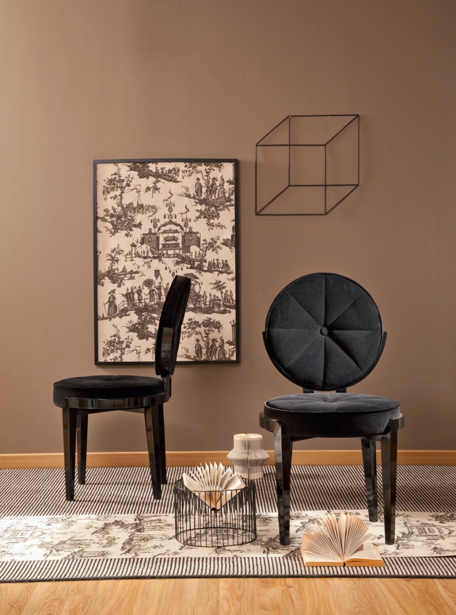 Chair with round back MEGAN, Mobilidea