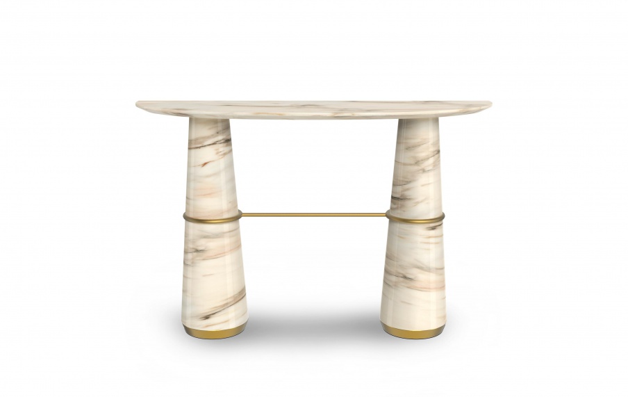 Console marble AGRA, Brabbu