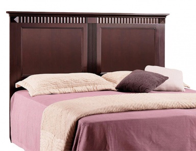 Double bed with high headboard, Selva