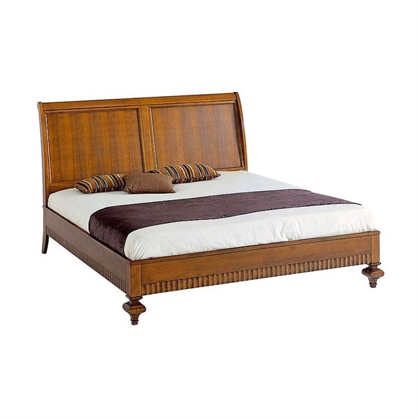 Double bed with high headboard - Selva