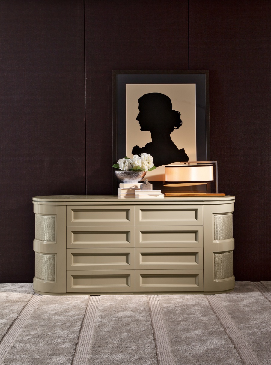 A chest of drawers with hinged doors WILLIAM, MOBILIDEA