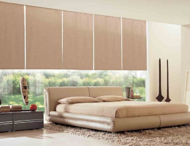 Bed upholstered cloth Poison, MisuraEmme