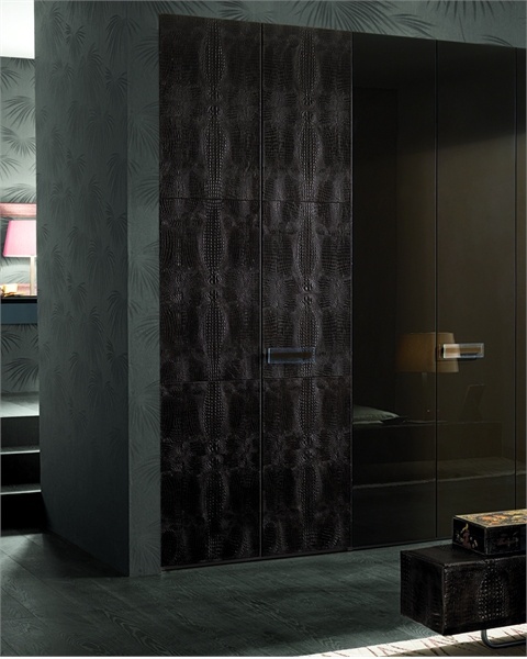 Dressing room glass and wood Athina, Mobileffe