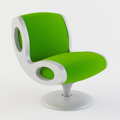 Chair with Ottoman Gluon