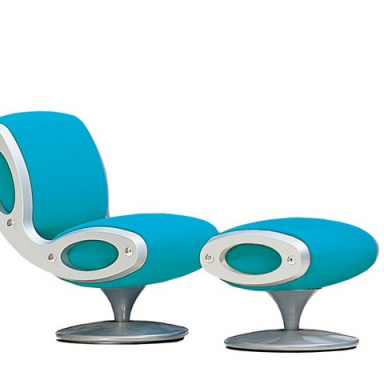 Chair with Ottoman Gluon