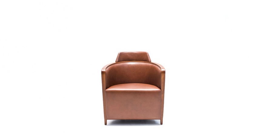 The chair of the semicircular form of Miss, Moroso