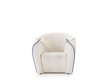 Armchair with metal frame upholstered Panna, Moroso