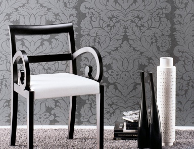 Chair with curved armrests, Garbo - Porada