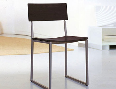 Chair on a metal frame, Ginger - Porada