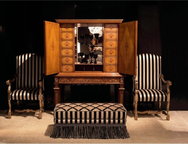 Pouf in fabric, Zanaboni