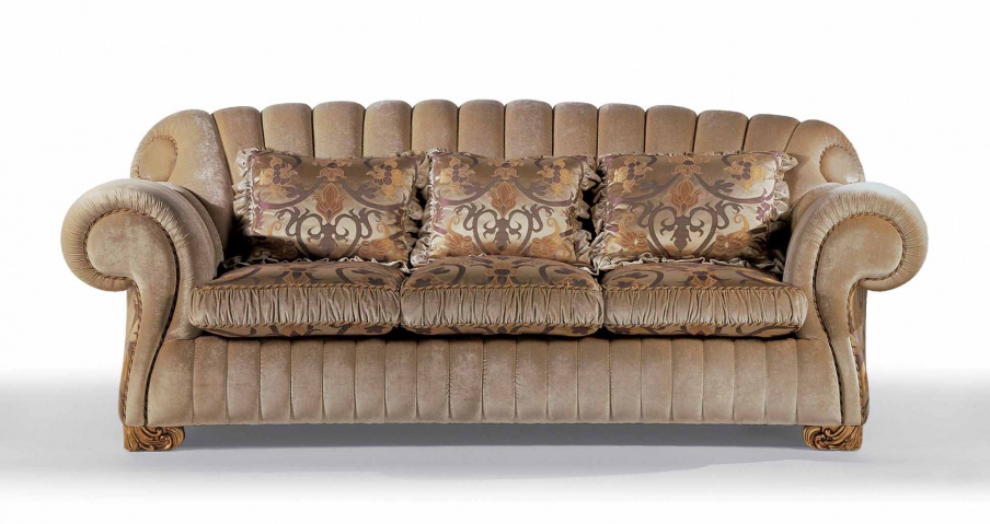 Sofa for "hidden" frame, Barone - Zanaboni