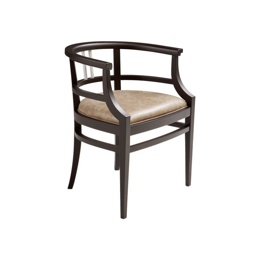 Chair with armrests, BIGI - Smania