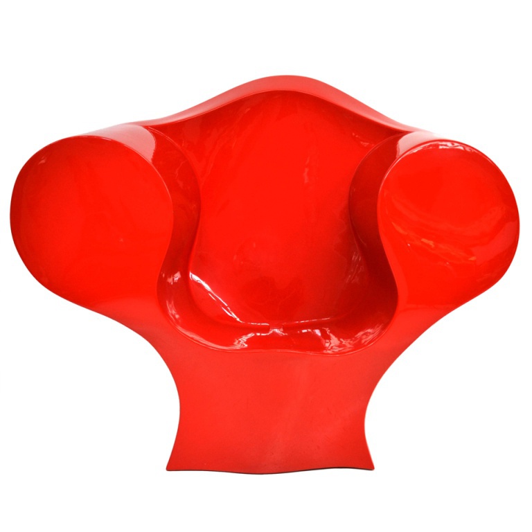Armchair made of polyethylene, The Big Easy Moroso