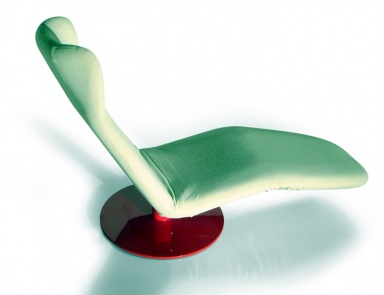 Chair rotating on a steel frame Kan-gura, Mussi